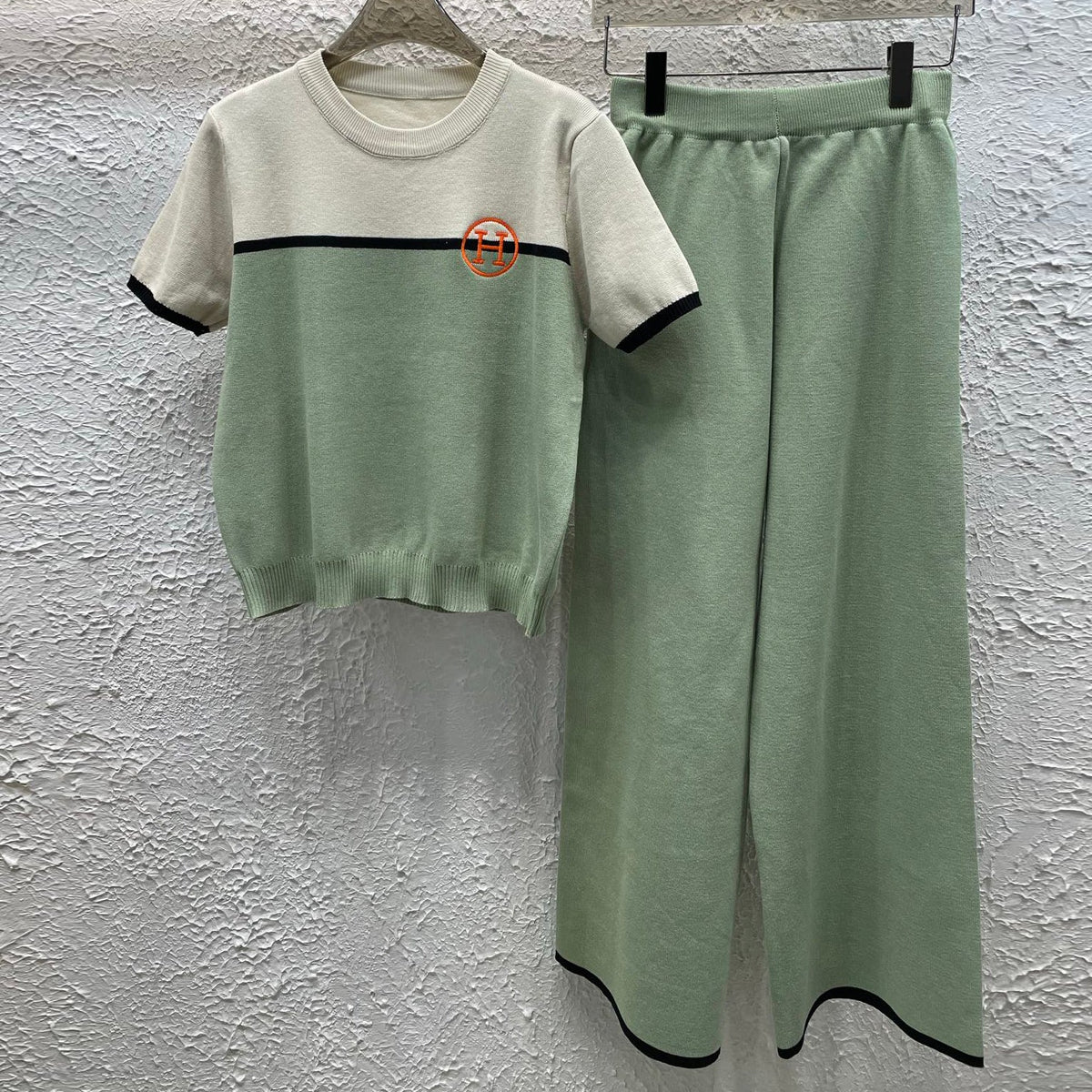 Versatile Casual Knit Suit 1025022816