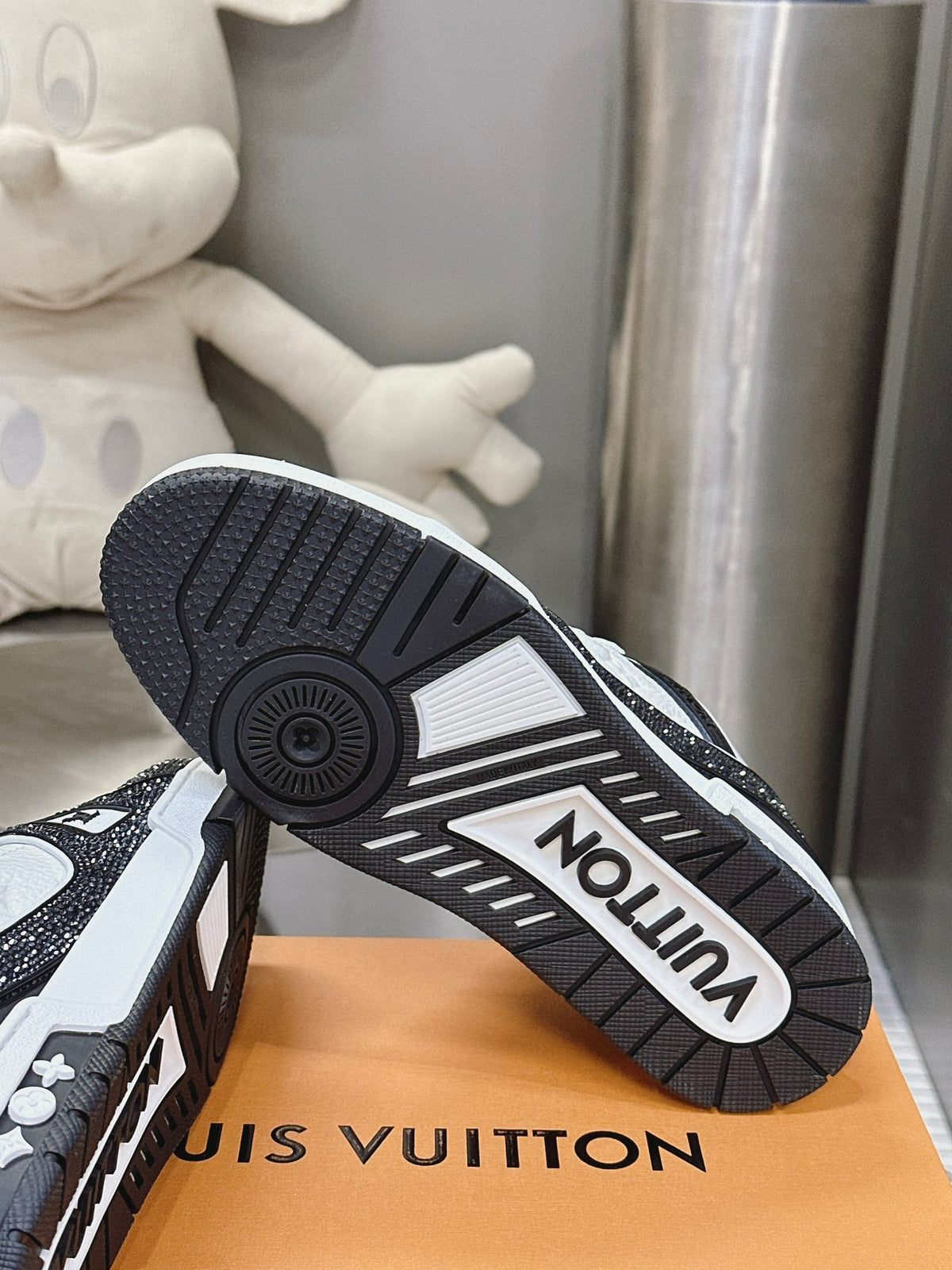 L trainer fashion diamond sneakers 0725032601