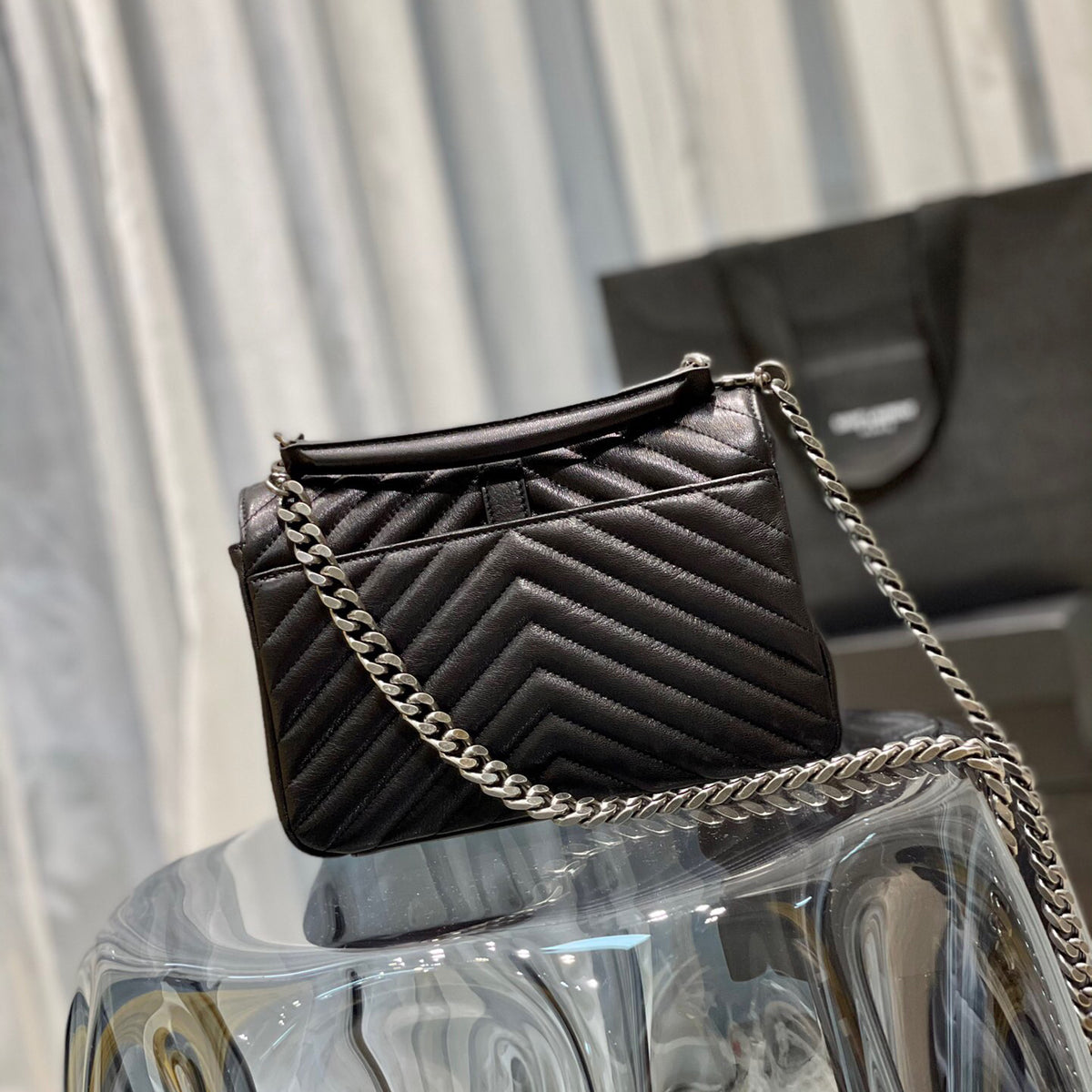 Y classic messenger bag siLer buckle XC0723081602