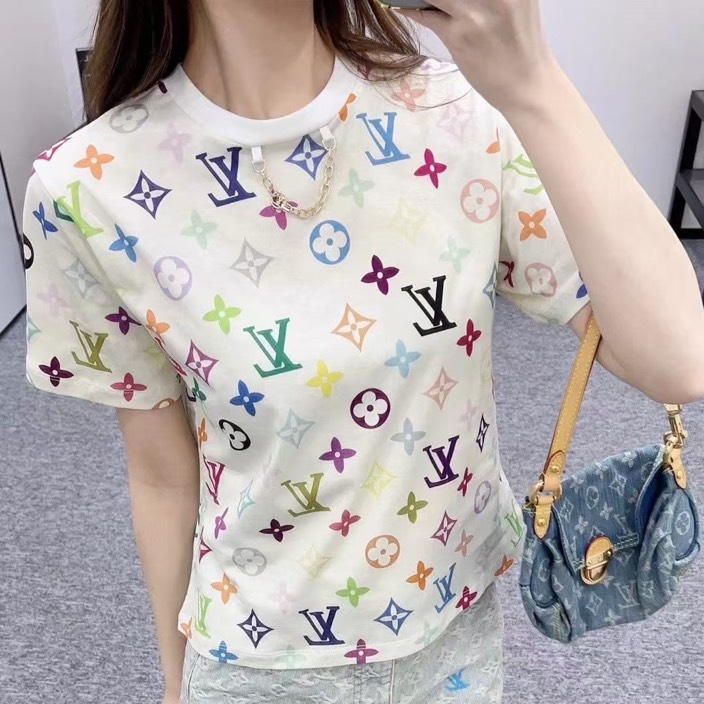 L Fashion Women's Printed T-shirt 0725021001