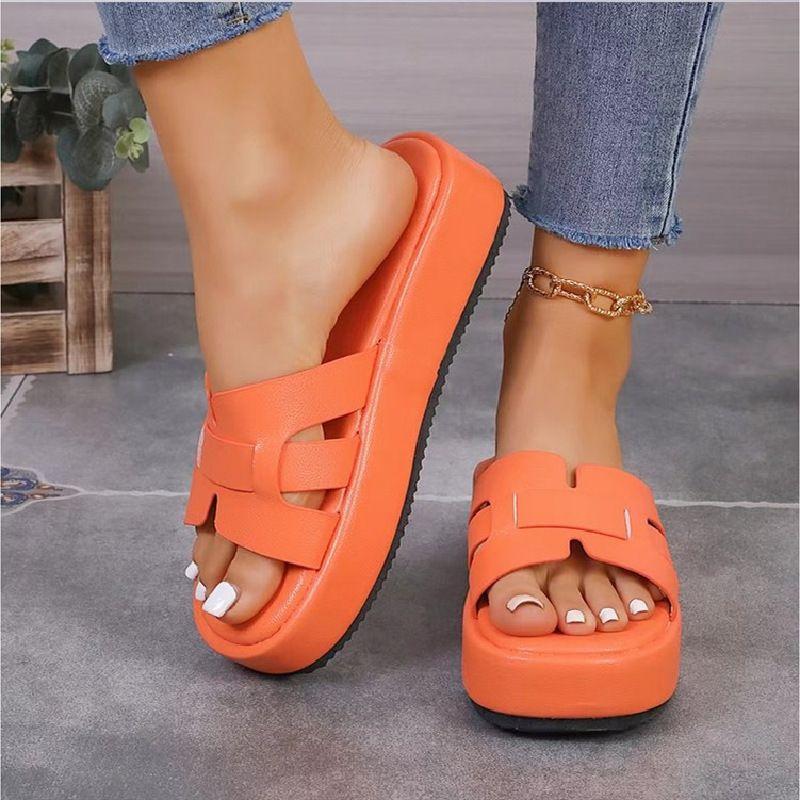 New Large Size Fashionable All-match Fish Mouth Beach Sandals And Slippers 1024041104