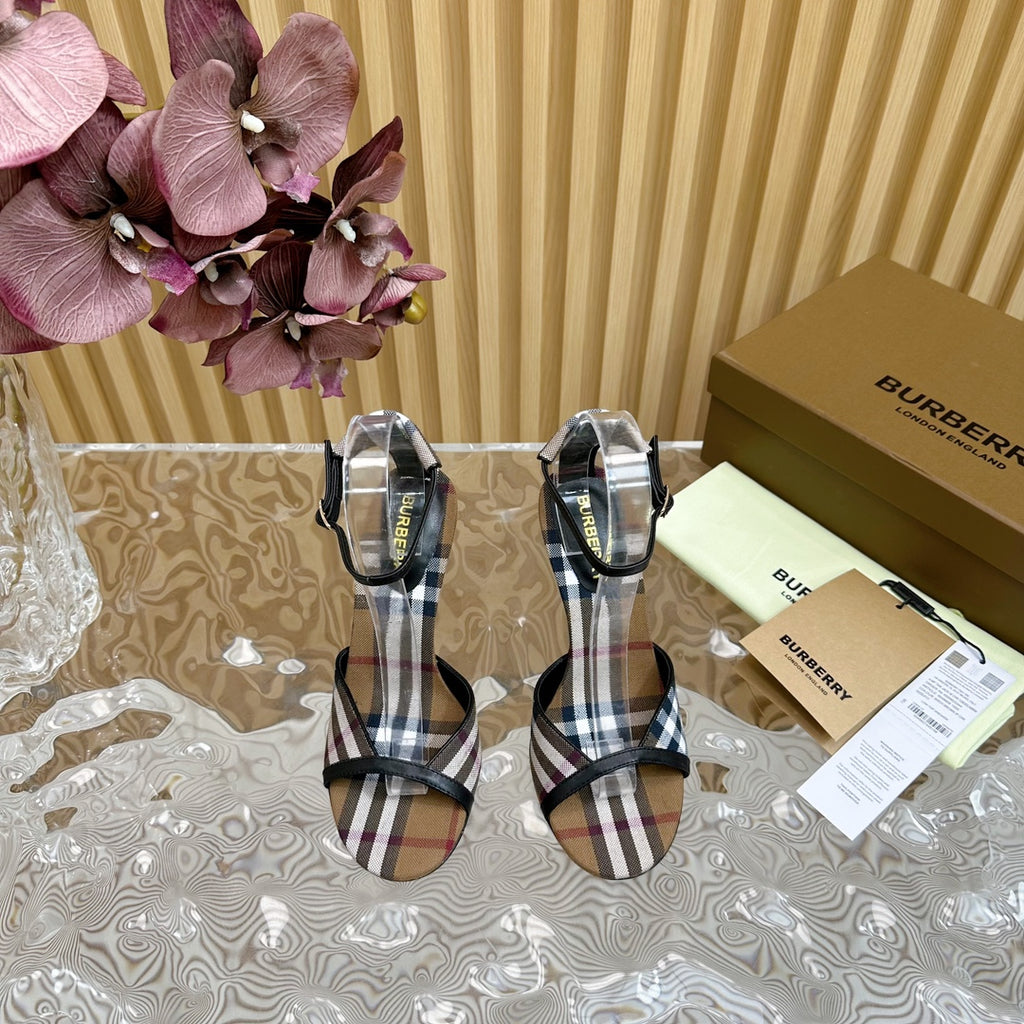 BBR classic striped high heels 0724051102
