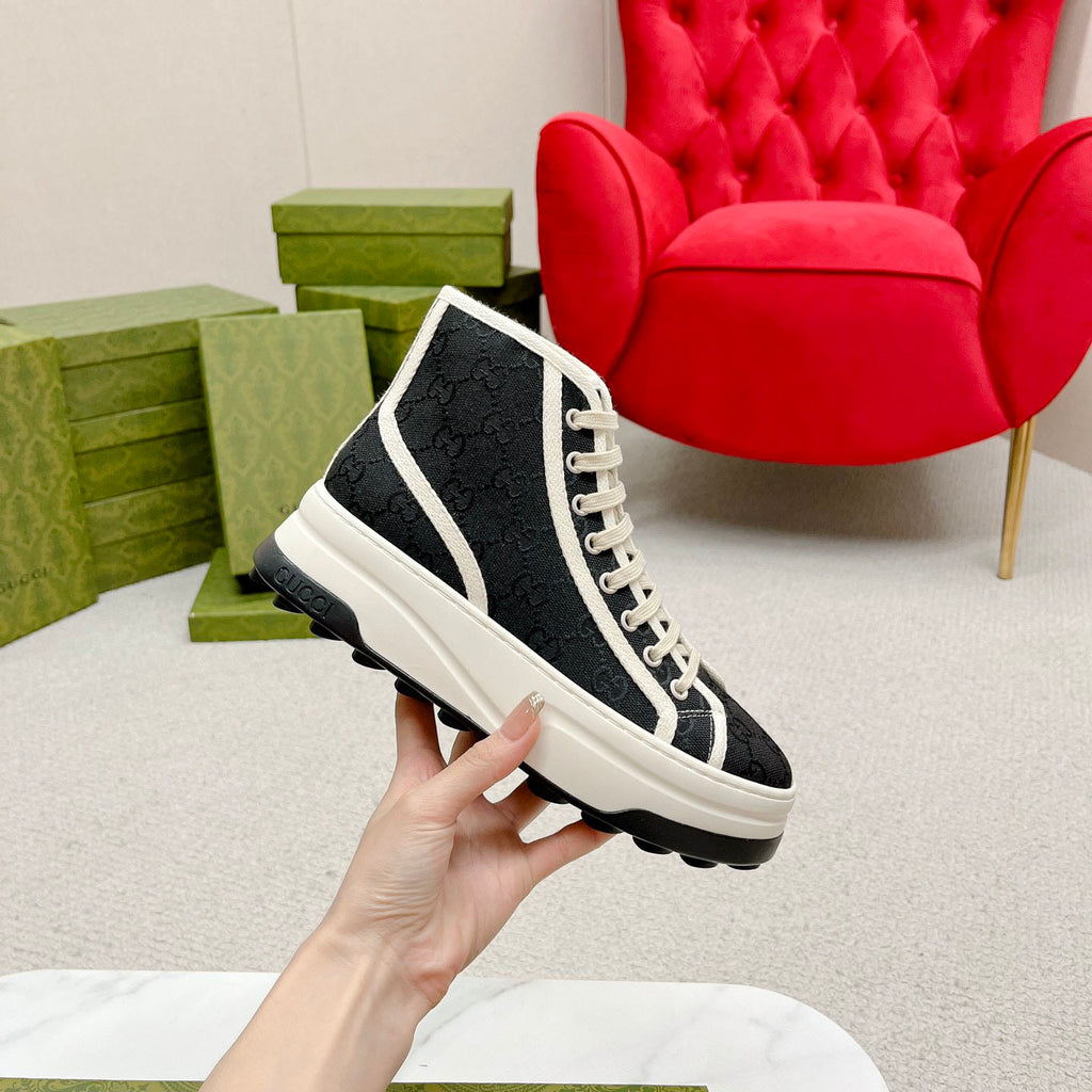printed platform high tops XC0723041722