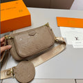 L Fashion Embossed Stack Bag XC24092414