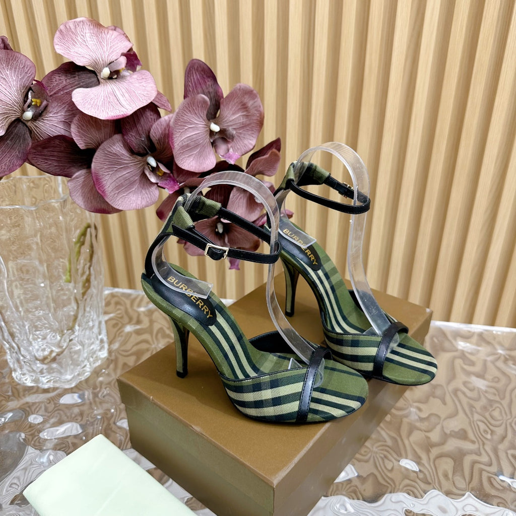 BBR classic striped high heels 0724051102