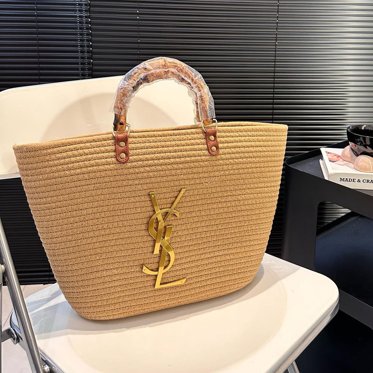 Straw Weave Tote Bag 0724041104