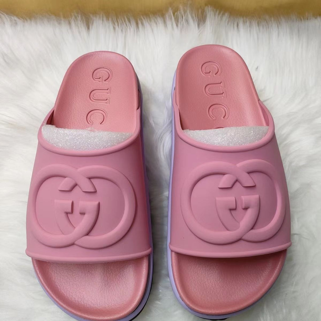 New letter outerwear thick sole sandal PD051903