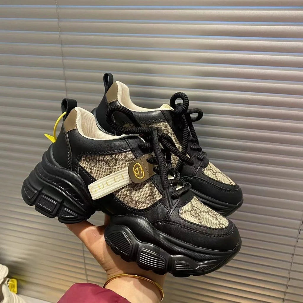 New Sports and Casual Thick Sole Elevated Women's Shoes 1024022607