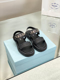 P woven raffia sandals 0724071818