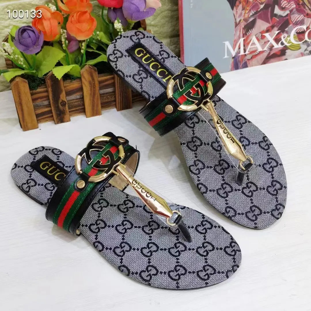 New fashion big size women slippers 1025042907