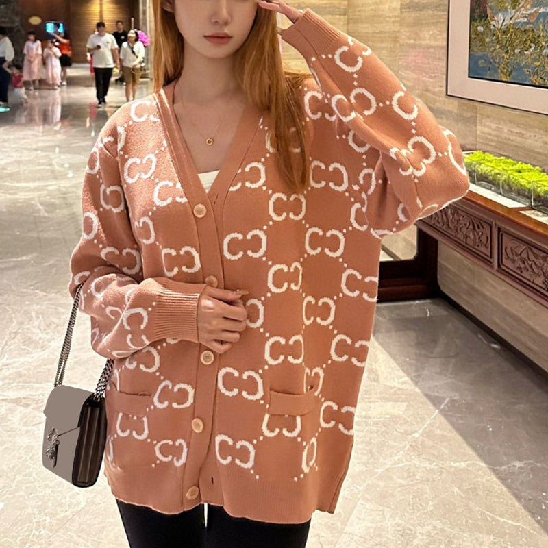 Knitted cardigan unisex style PF1023092718