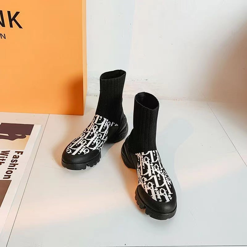 Women's Long Sock Sneaker Boots