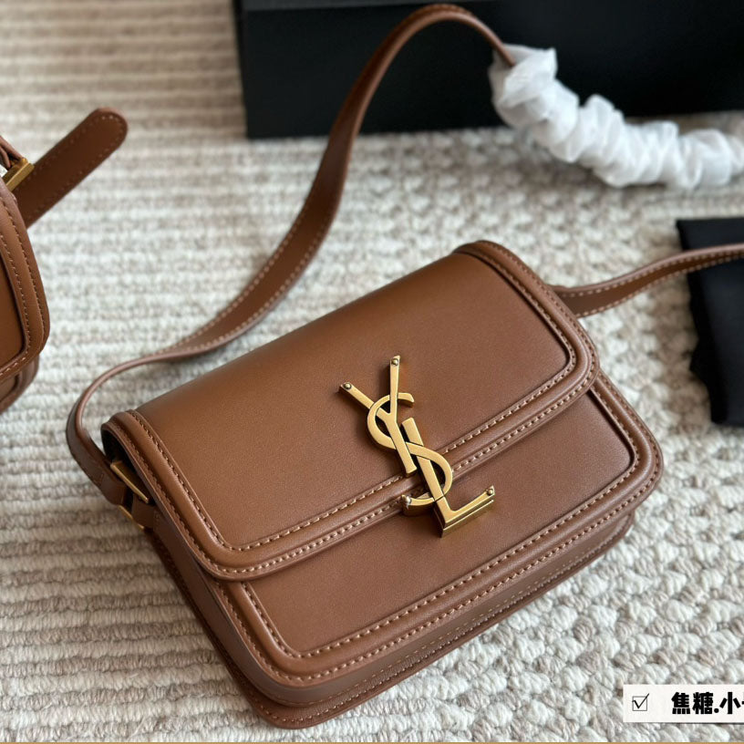 YS Toothpick pattern Box leather bag fb0424091025