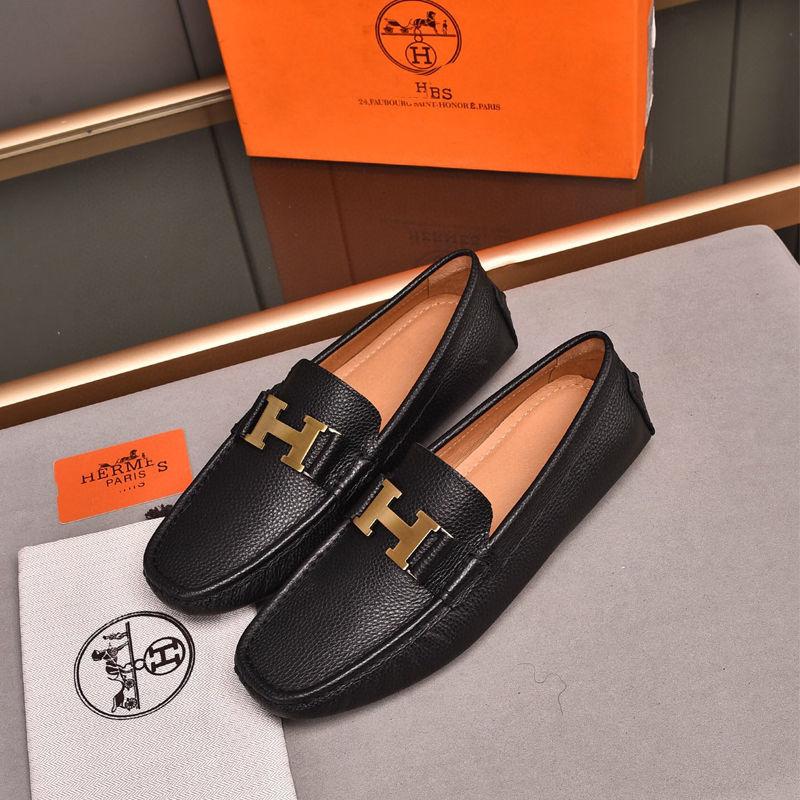 Genuine Leather Casual Comfortable Men's Slip-on ShoesPD05202412401