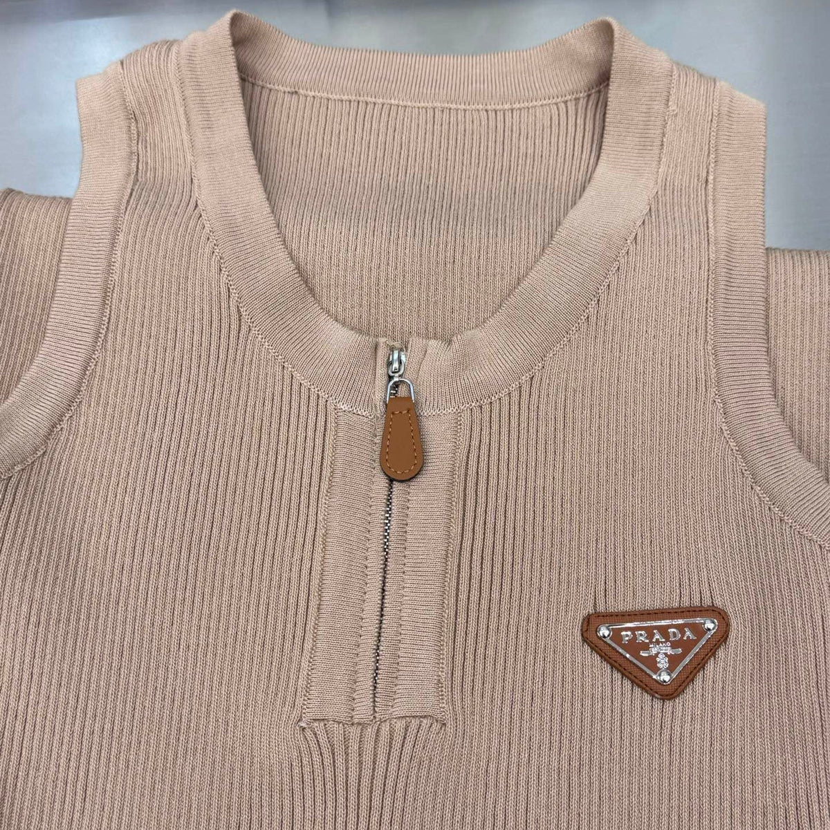 Fashionable Versatile Knitted Vest Dress 1025022811