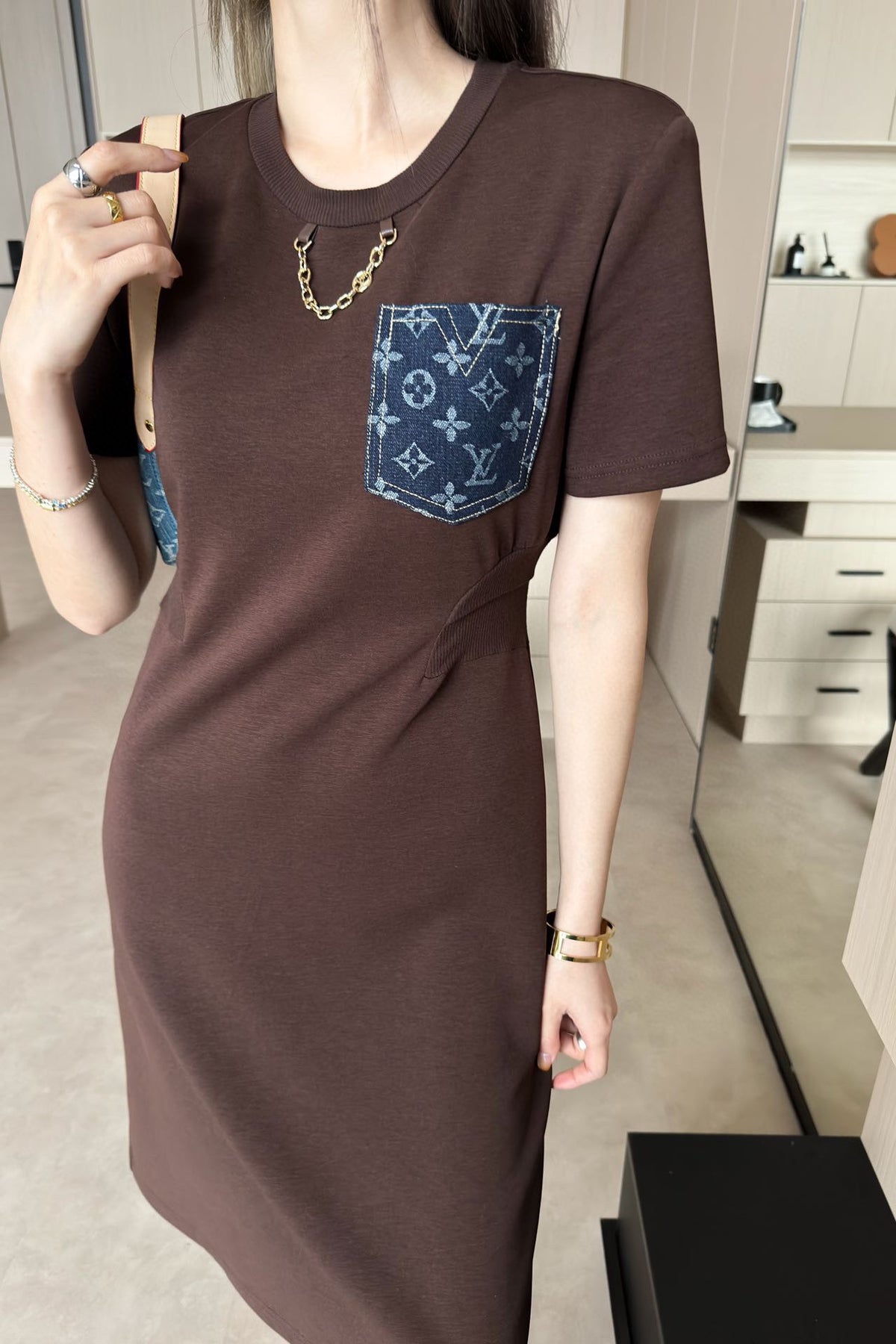 Vestido de moda VV 0725062011