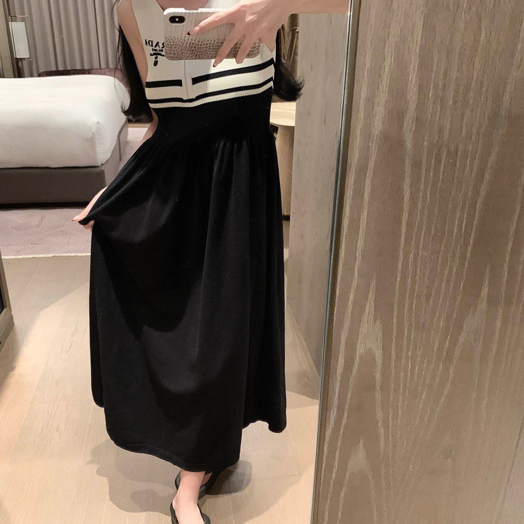 P 24ss new style striped long skirt 0724071812