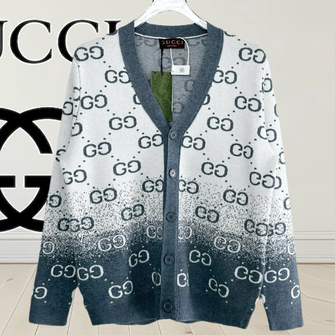 G Gradient Knit Cardigan 1025092515