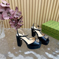 G new fashion ladies leather high heels 0725042007