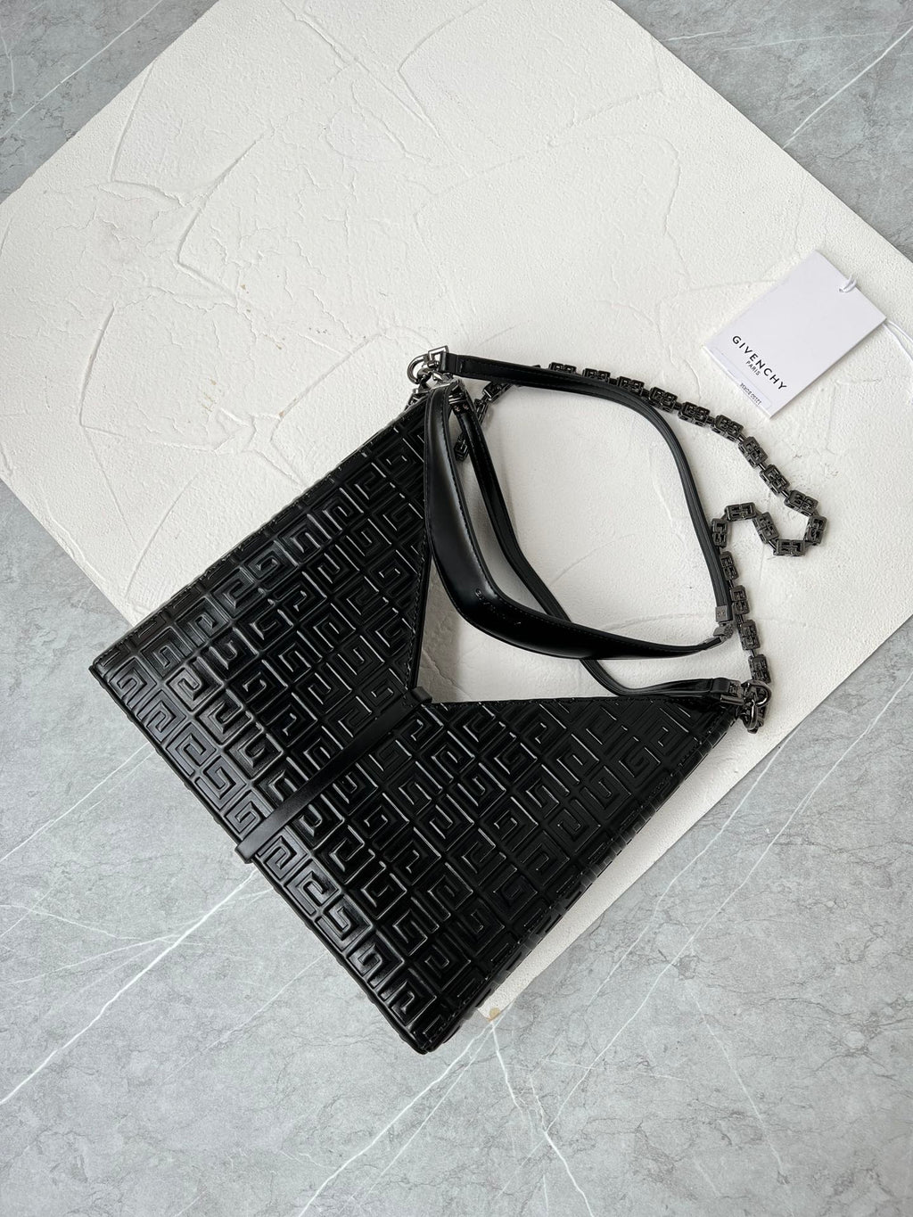 GVC print cut out underarm chain bag 0724082606