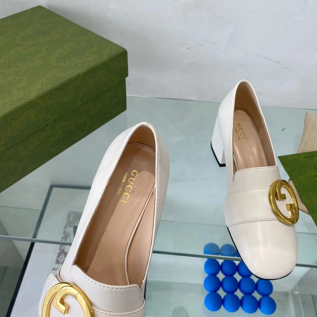 Light Luxury Fashion G Logo Women's Single ShoesPD05202411707
