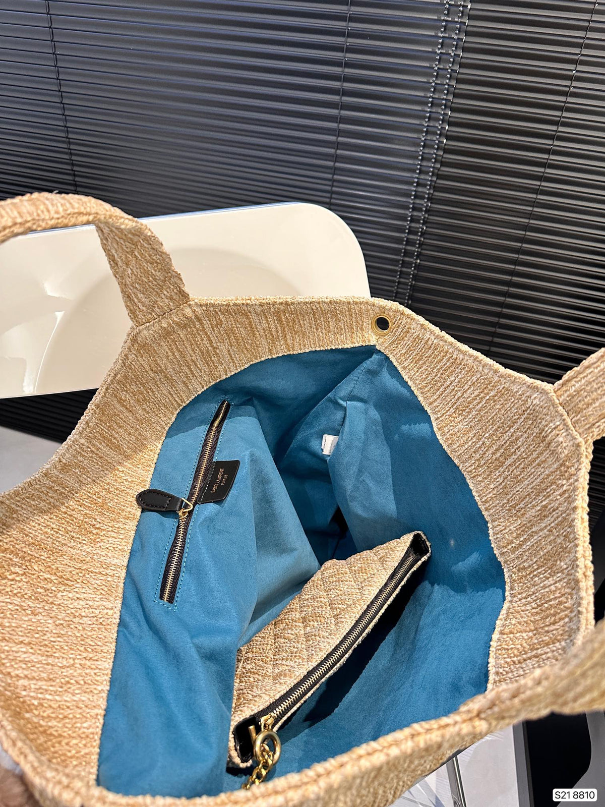 summer fashion woven tote bag 0724041114