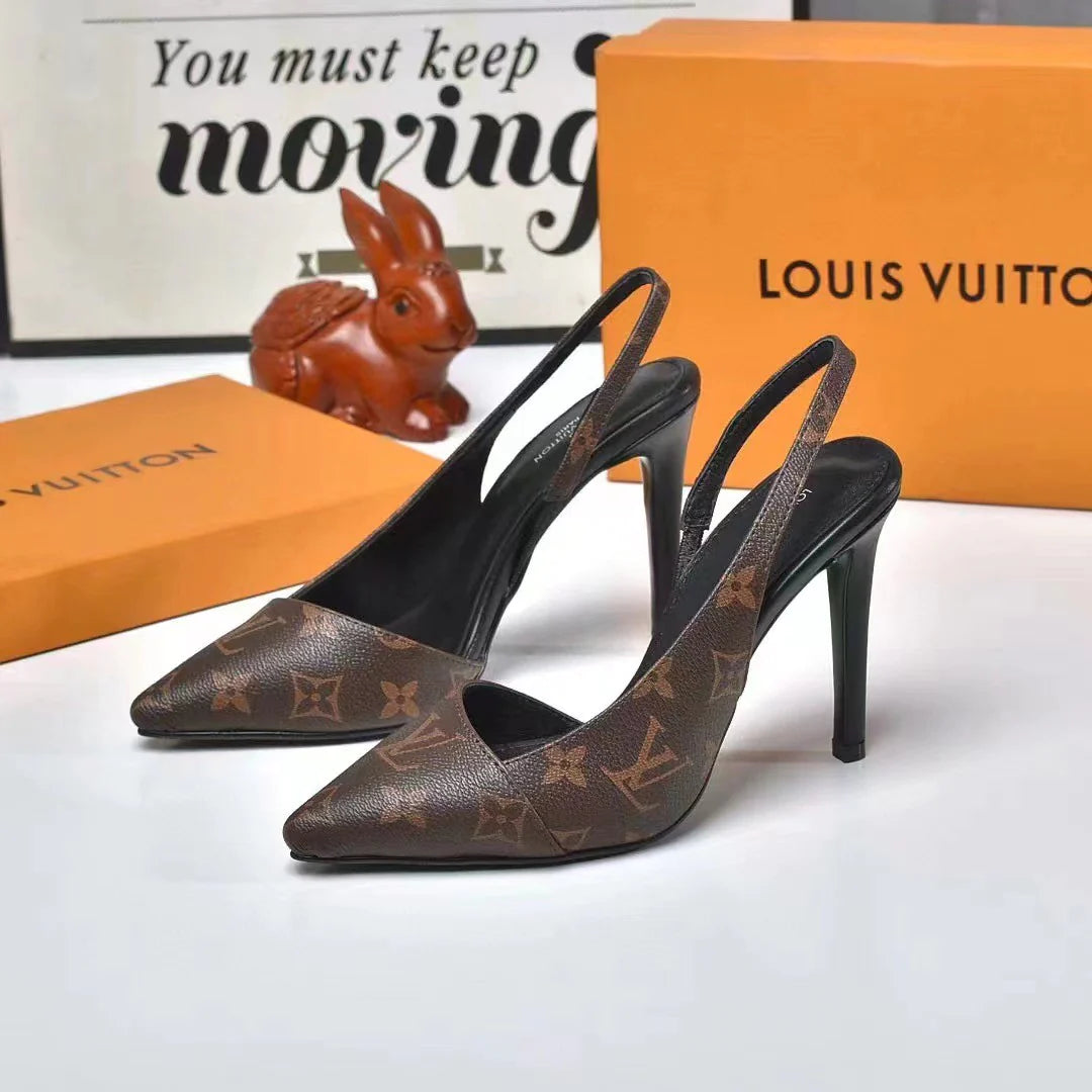 New Fashion Versatile Casual High Heel Sandals 1024031916