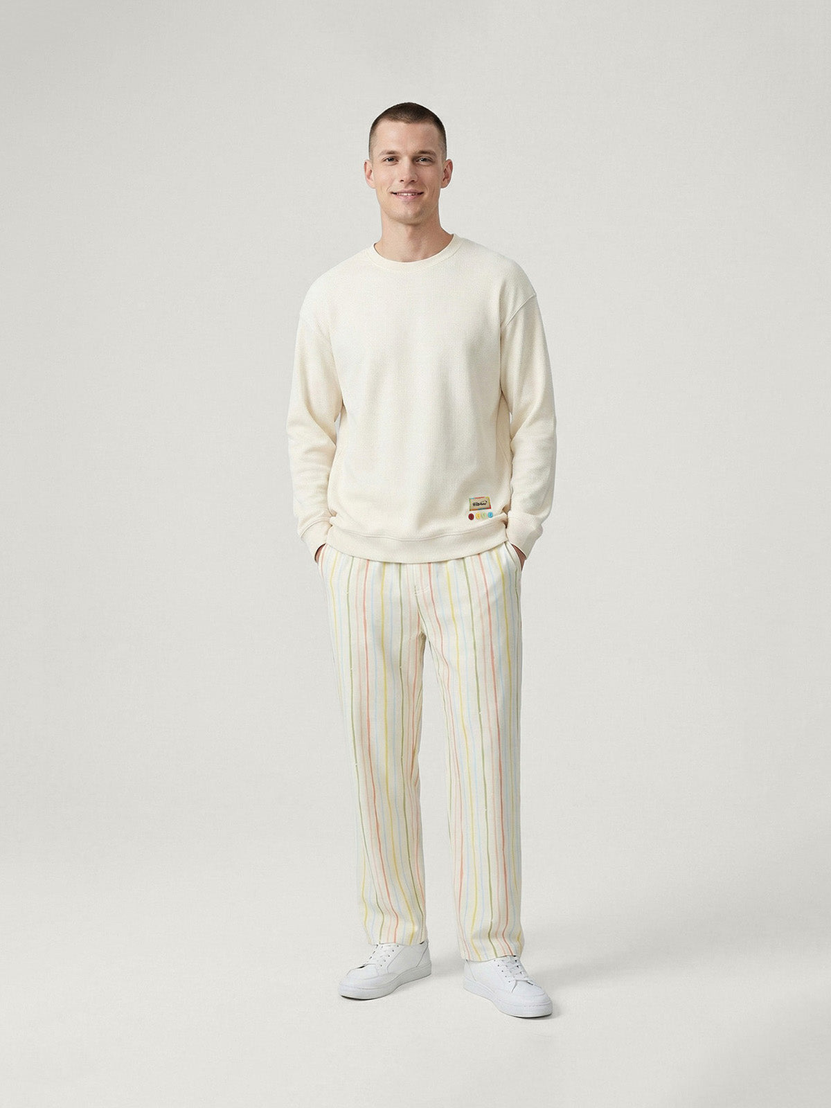 Cozy Nest Fluffy Cotton 2-Piece Pajamas Set for Adults
