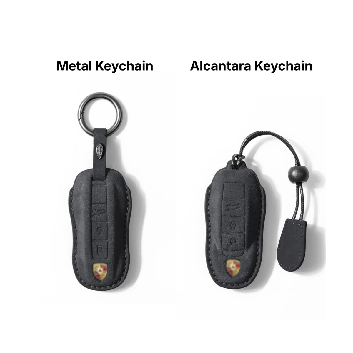 Porsche Key Cover - Alcantara