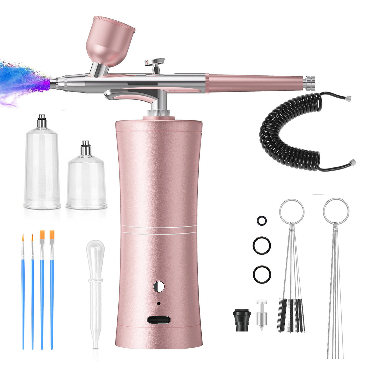Electric Airbrush Kit with Compressor