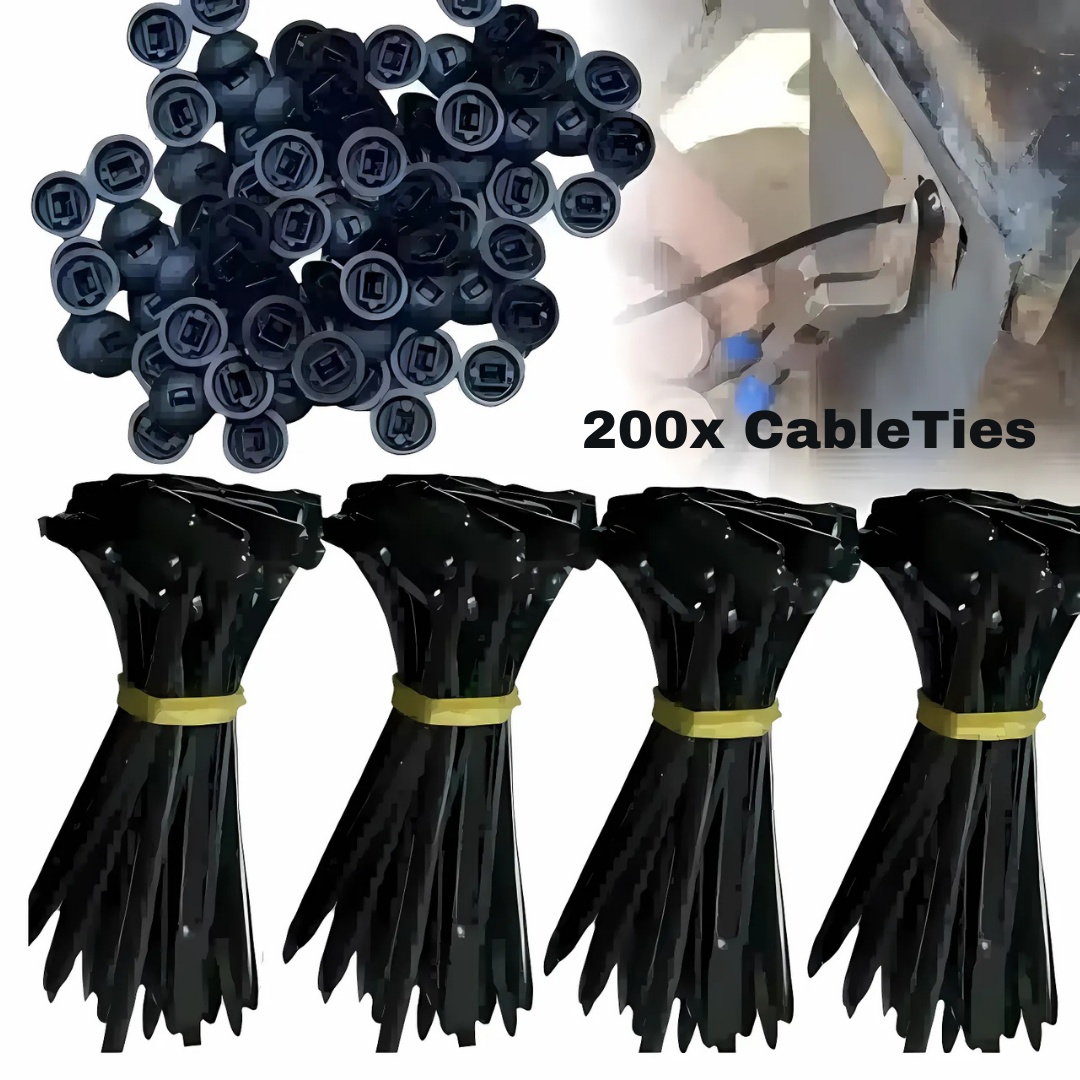 CableTies: Easy Universal Buckle Cable Ties