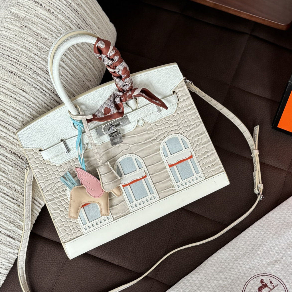 H Birkin platinum handbag 0726070601