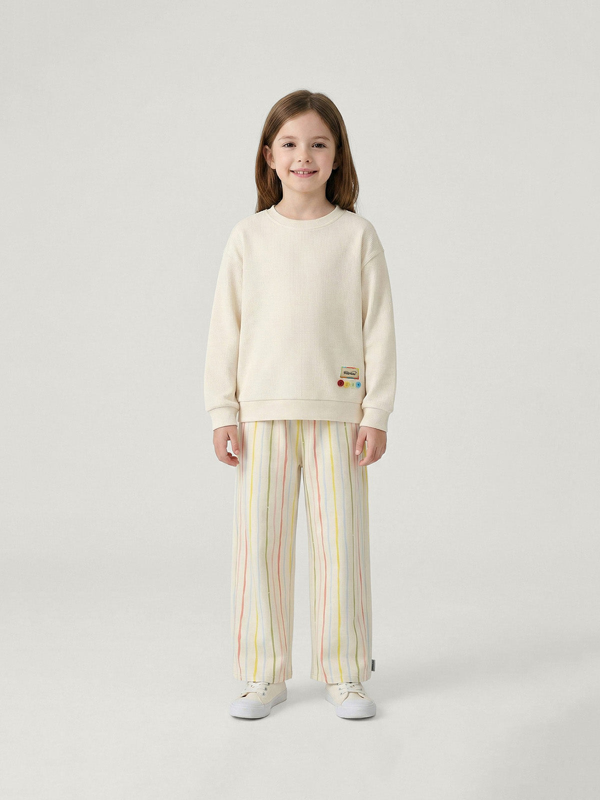 Cozy Nest Fluffy Family Matching Cotton 2-Piece Pajamas Sleepwear Set