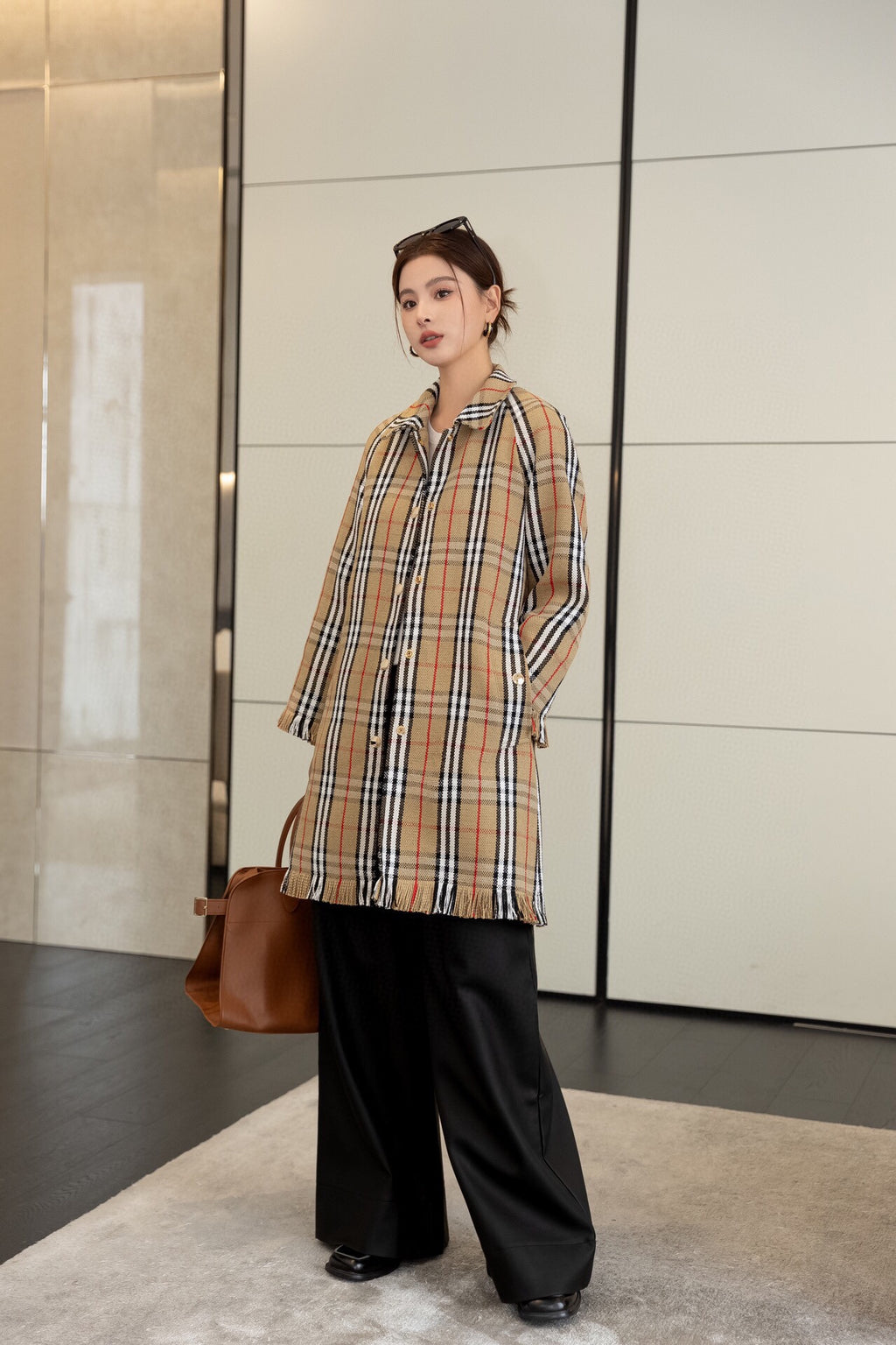BBR Tweed Trench Coat 0725072101