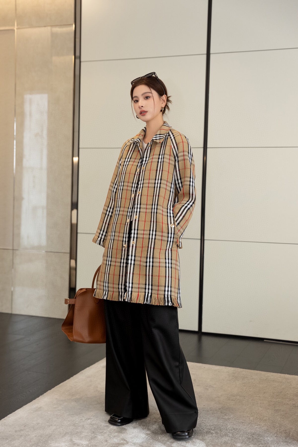 BBR Tweed Trench Coat 0725072101