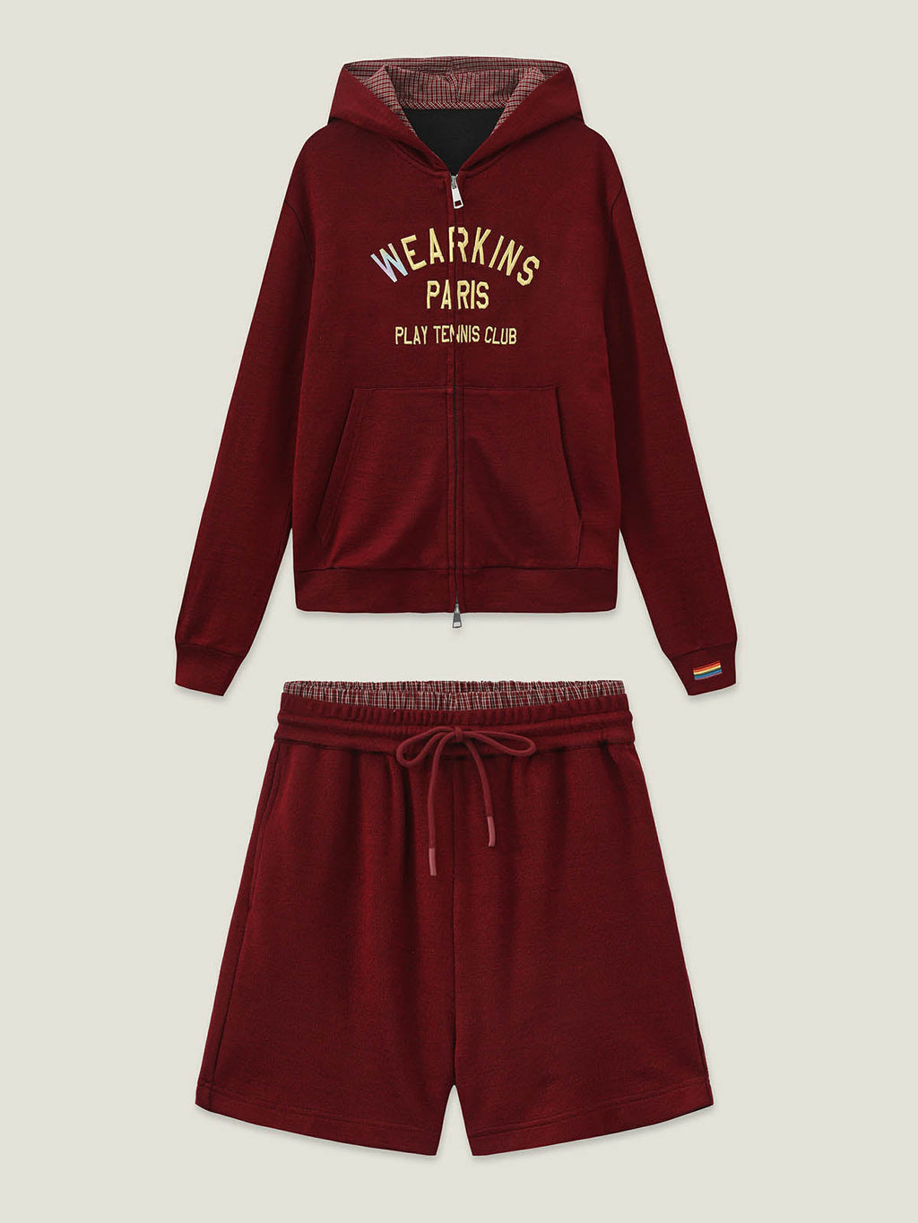 Hoodie, Tee & Shorts Set for Adults | KINS CLASS DURAFLOW