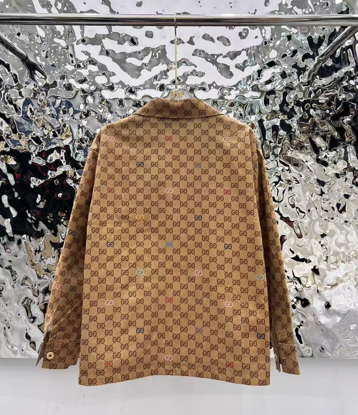 Fashion Women's printed shirt jacket 0725103003