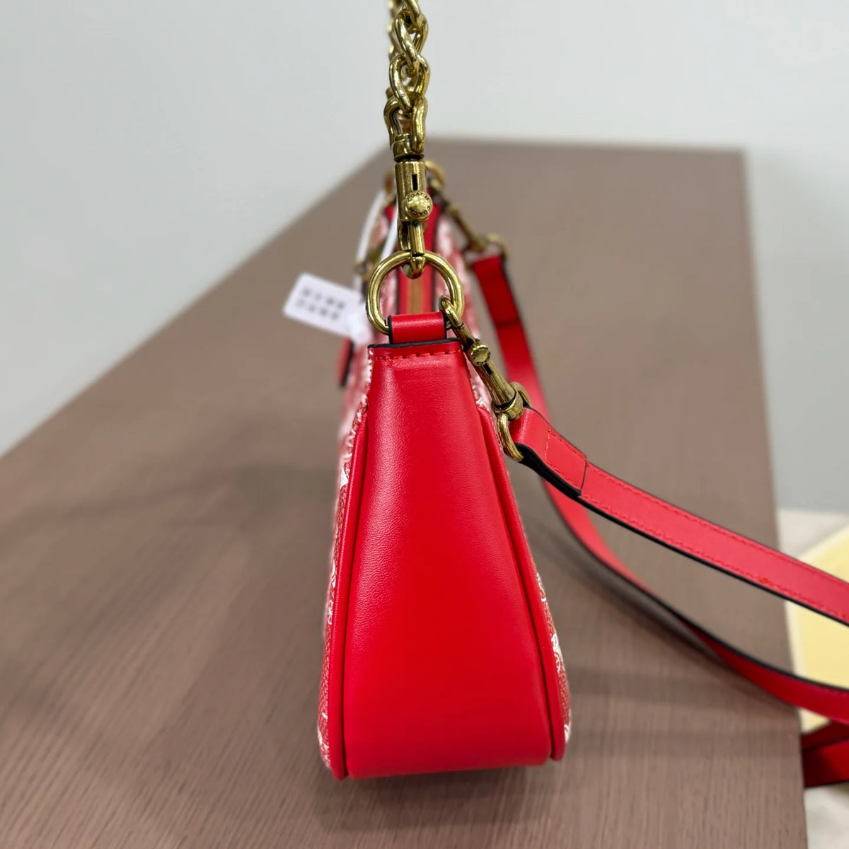 Ruby-colored mahjong bag 1426020509