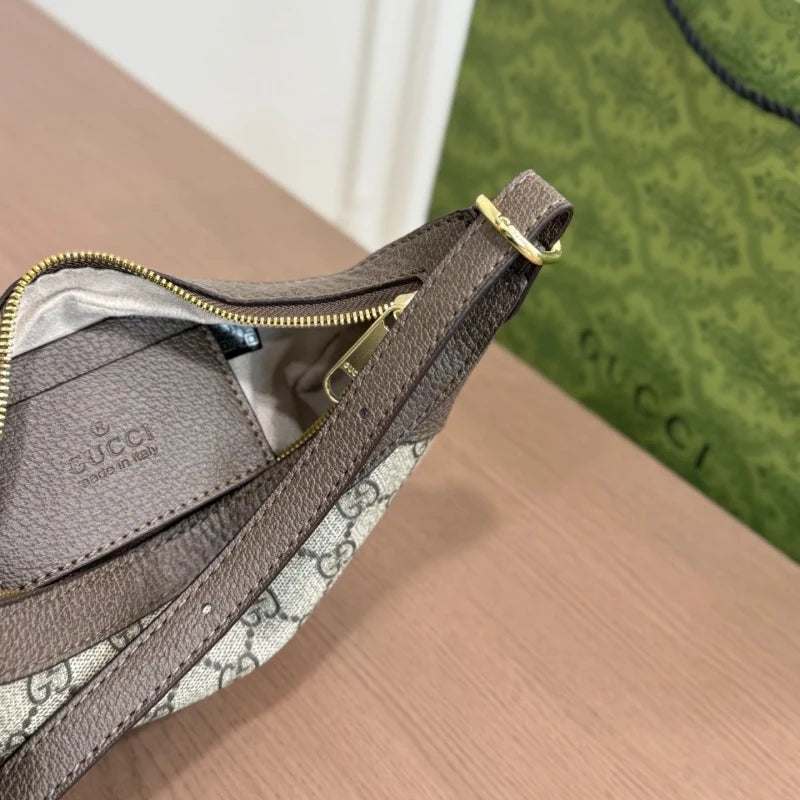 New Fashion Women's GG Monogram Hobo Underarm Shoulder Bag CWT1326090715