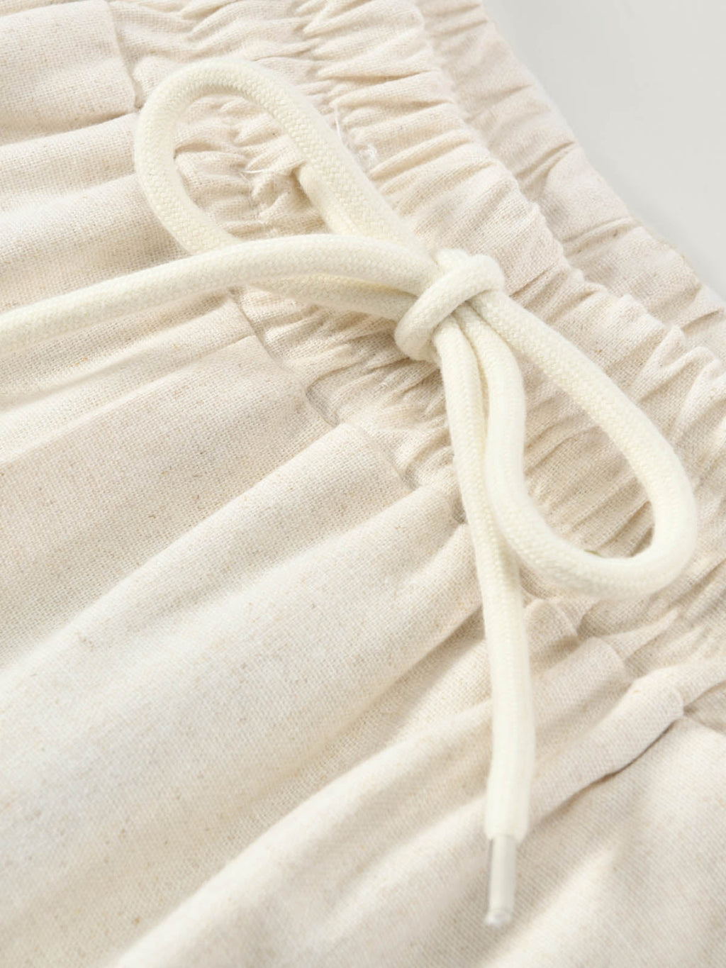 Linen Blend Drawstring Shorts For Adults | SUNNY ESCAPE