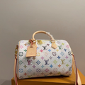 Stylish rhinestone-embellished white pillow bag 1426020310