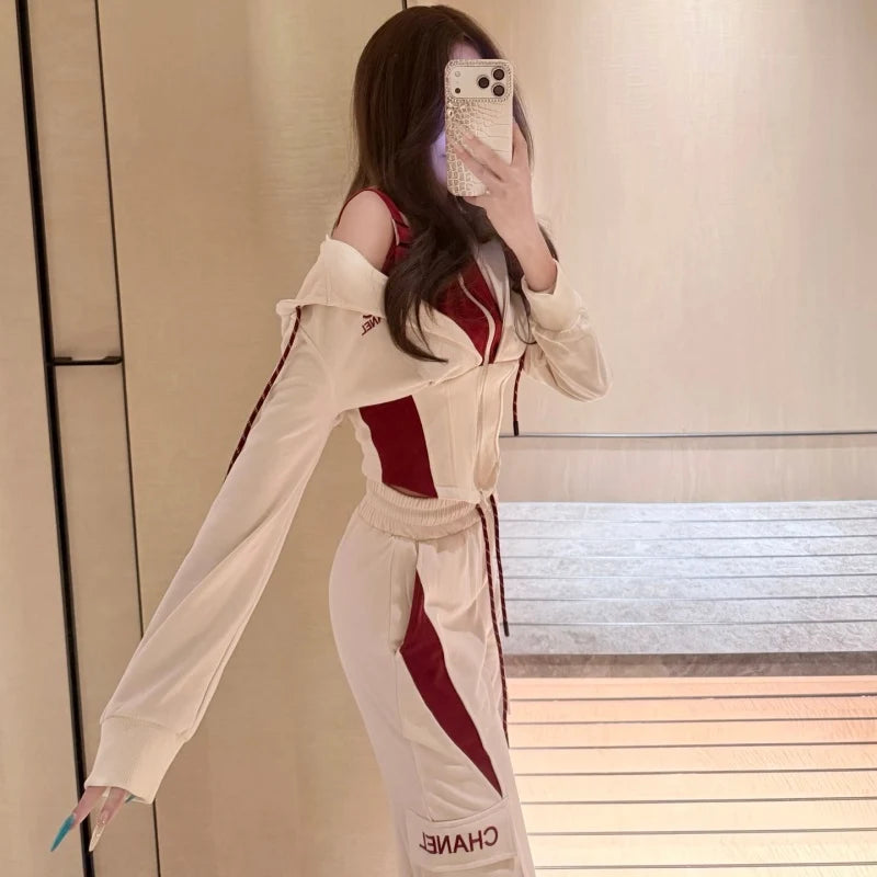 New Fashion Women's CC Tracksuit Set DM1326092014