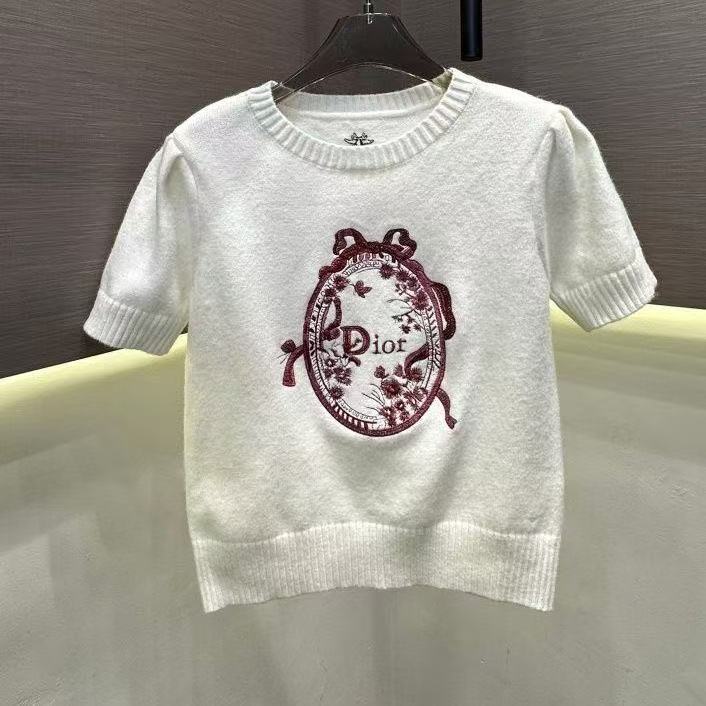 New Fashion Women's DIO Short Sleeve Knit Top PD1326091807