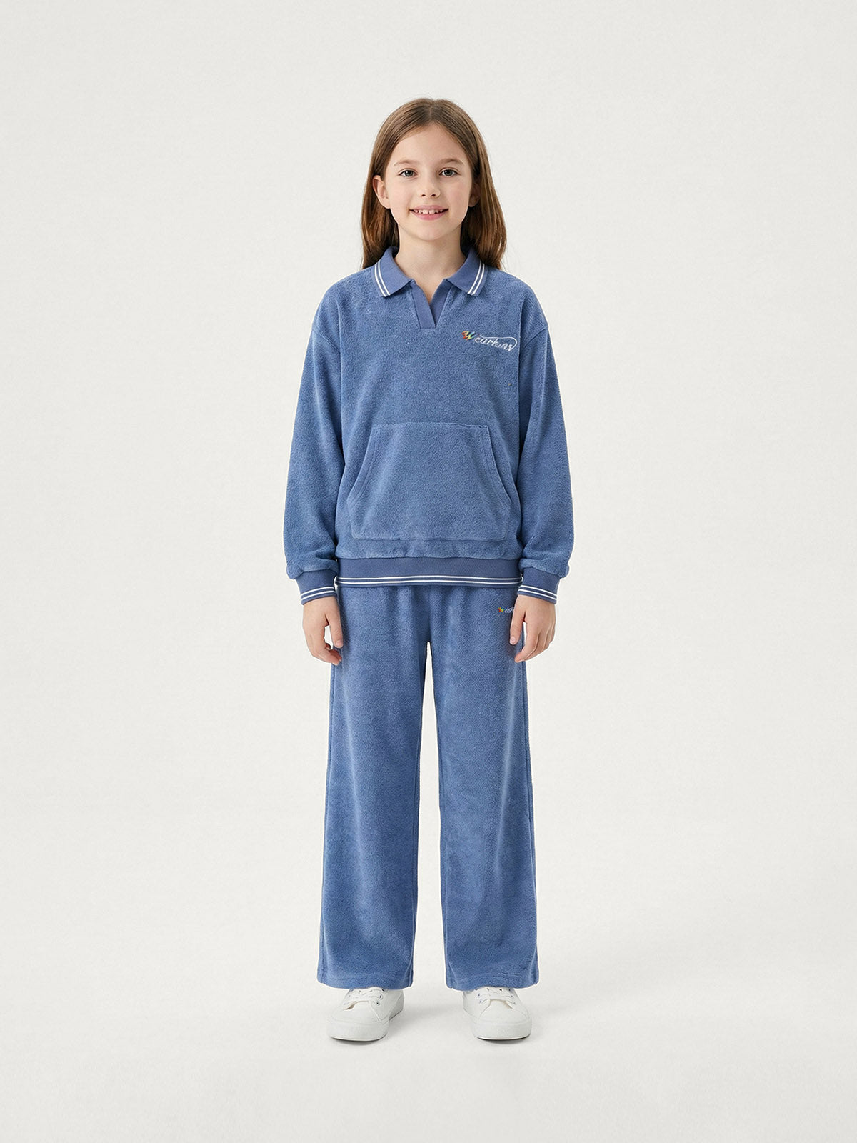 Kins Class Supple Theory Family Matching Sweatshirt with Pants or Shorts