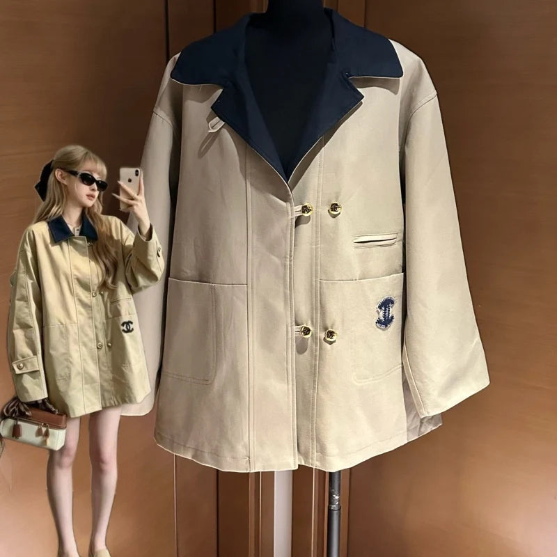New Fashion Women Tweed Style Coat TZ1326091109