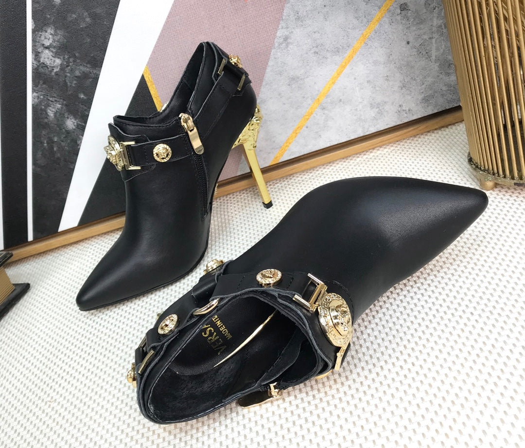 VS Fashionable high-heeled bare boots 0725091201