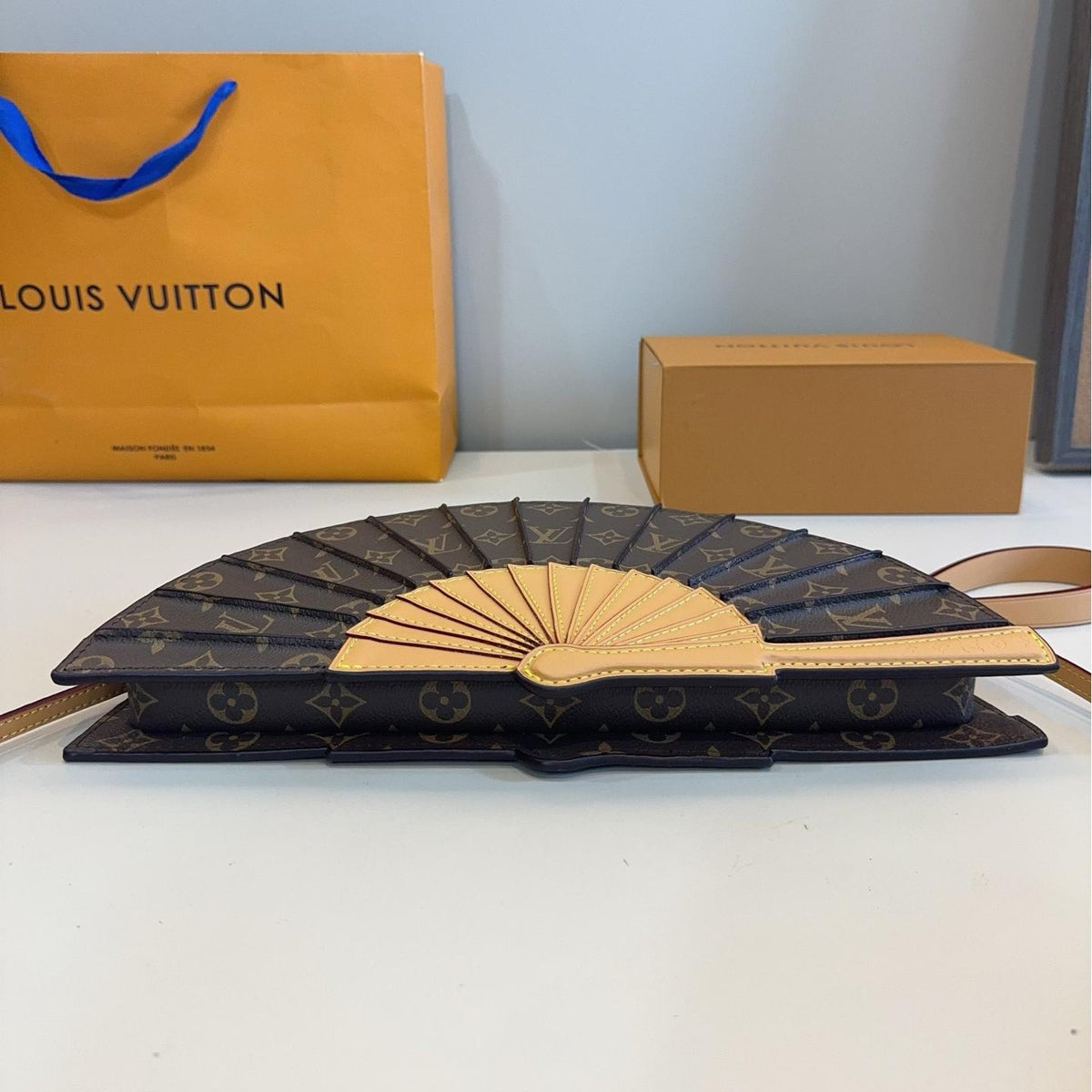 L fashion printed fan bag 0725070703