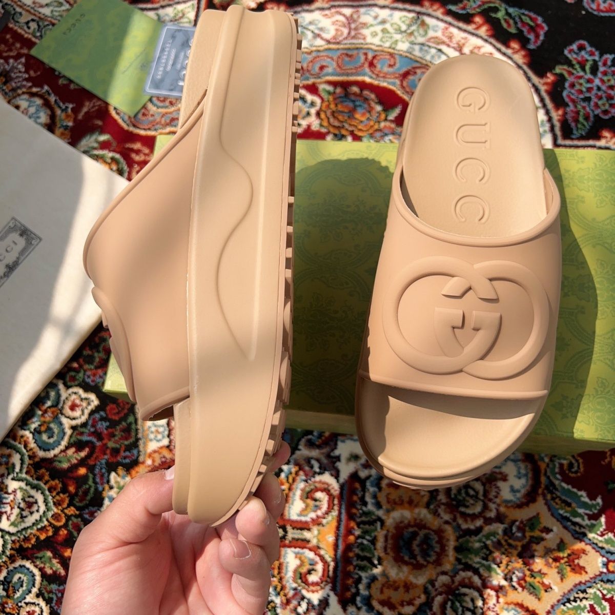 Ladies Fashion Luxury G Logo Sandals PD0223110301