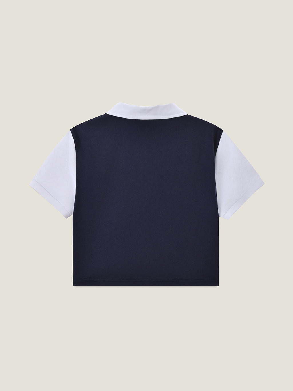 Princess Collar Family Matching Crop Polo Tee For Adults | KINS CLASS