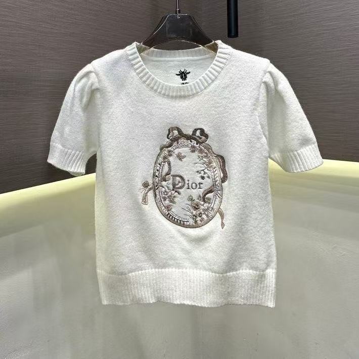 New Fashion Women's DIO Short Sleeve Knit Top PD1326091807